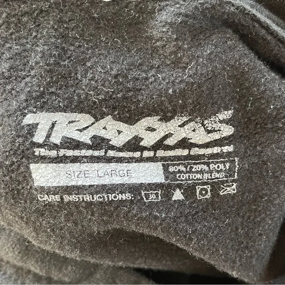 Traxxas Black Hoodie - Youth - Picture 3 of 3